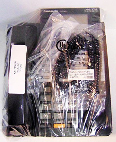 Teléfono Panasonic KX-T7456B con pantalla LCD retroiluminada miniatura 2