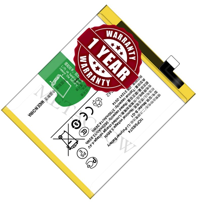 Image of Original B-G1 Battery Compatible for Vivo V15 Pro (Vivo 1818) - (3700mAh) - 1 Year Warranty JK1