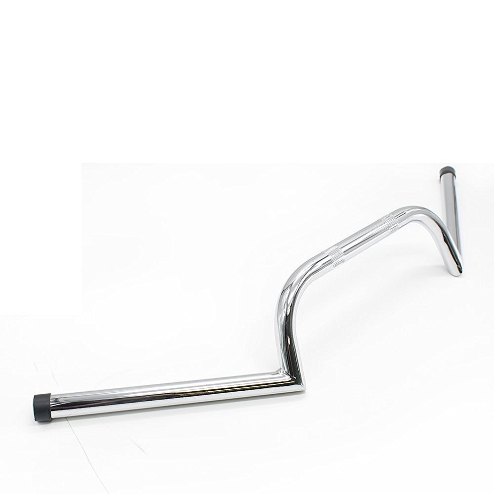 HONGK- center knurling Chrome 22mm 7/8" Handlebar bars Compatible with CB500 CB650 CB750 KZ650 KZ550