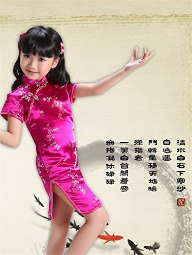 Shanghai Story Girls Chinese Traditional Dress New Years Cheongsam Qipao for Kids3