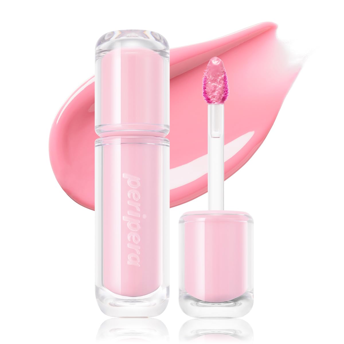Peripera Peripera Mood Glowy Tint | Watery Glow Finish, Buildable Fresh Color, Long-Lasting Stain | Lightweight & Non-Sticky | K-Beauty Lip Tint, Safe for Sensitive Lips (01 TINY STRAWBERRY)