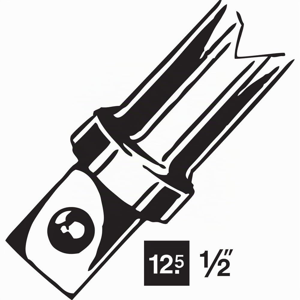 Hazet 715-01 Clé en croix à 6 pans extérieurs longueur 420 mm