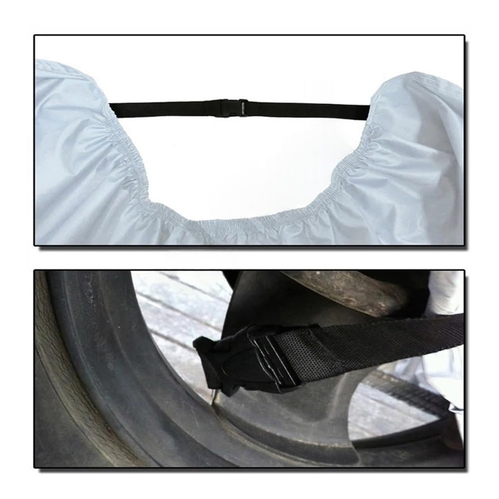 1 Juego Piezas Accesorios Motocicleta, Cubierta A Prueba Todas Las Estaciones, Protección Interiores Exteriores, Duradero L XL 2XL 3XL 4XL Motocicleta Aire Libre Temporada Cubierta