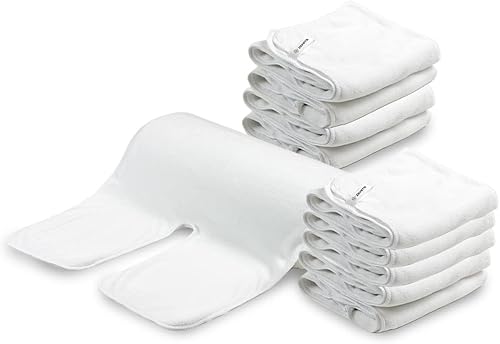 Miniatura 6 de Zemits SkinPerfect - Toalla facial de spa de lujo  para esteticista, cosmetólogo, masajista  Microfibra suave  Juego de 10 - marfil