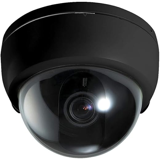 Dummy Security CCTV Camera - Black
