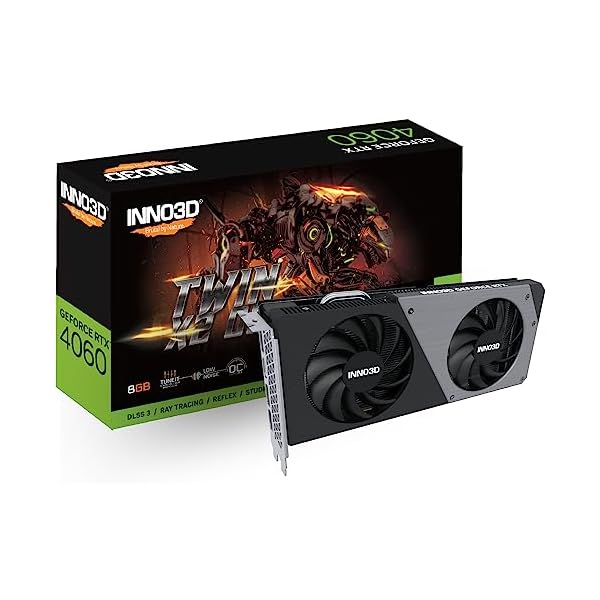 Inno3D NVIDIA GeForce RTX 4060 (8 GB, GDDR6)