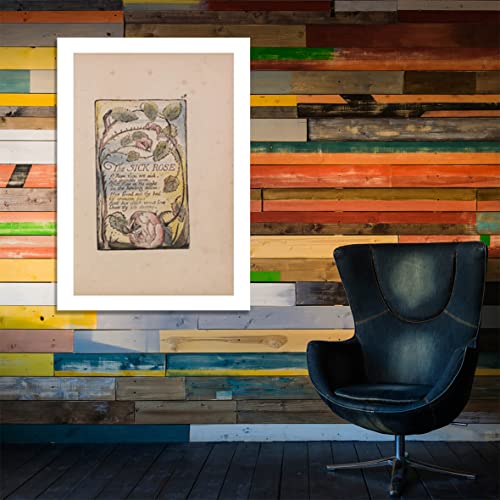 William Blake The Sick Rose décoration murale affiche XL - 6