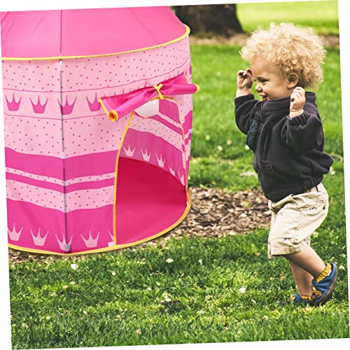 ibasenice Kinder Tentje Kinder Tipi Tent Binnen Tent Voor Kinderen Binnen Indoor Kindertentje Kinder Tenten Tentje Voor Kinderen Kindertenten Binnen Kleding Stof Draagbaar Baby Klein Huis - Afbeelding 6