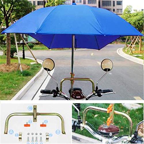 KGDC Toldo Parasol eléctrico, Paraguas Scooter Motor Coche Universal, Cubierta Lluvia Parasol Movilidad, Impermeable, D (B) Cover