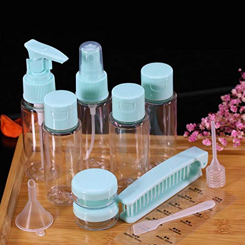 Tsa Approved Travel Toiletry Bottles Containers Kit (LEAKPROOF BPA FREE) Travel Accessories - 12 Pieces/Clear Case - Image 7
