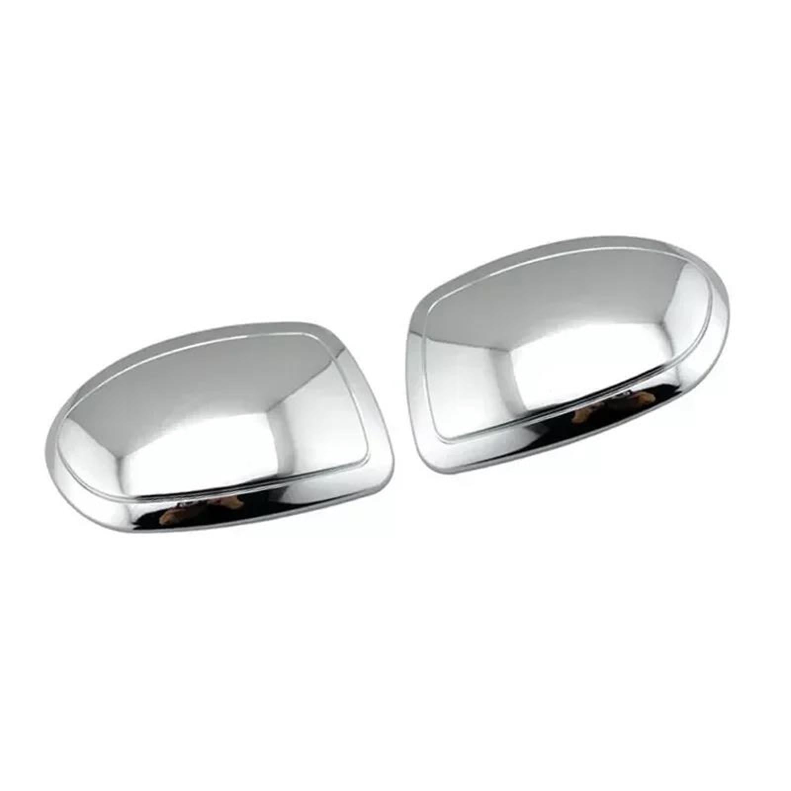 Car Side Wing Mirror Cover Cap Trim Sticker for Chevrolet for Silverado 1500 2500 3500 1999-2006 Rearview Mirror Covers(Silver)