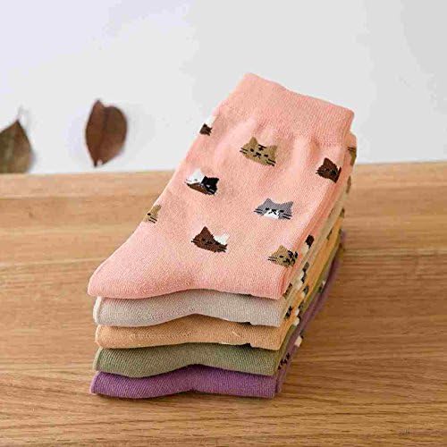 Leotruny Cute Socks Women Cat: Animal Novelty Socks for Women Girls - Ladies Funny Socks with Gift Box - Image 2