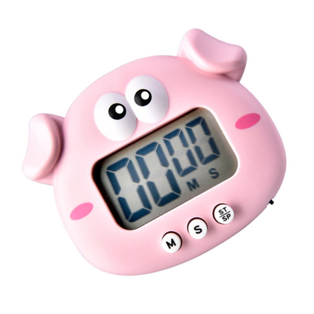 Temporizador de cocina de cerdito rosa para niños y actividades en el aula