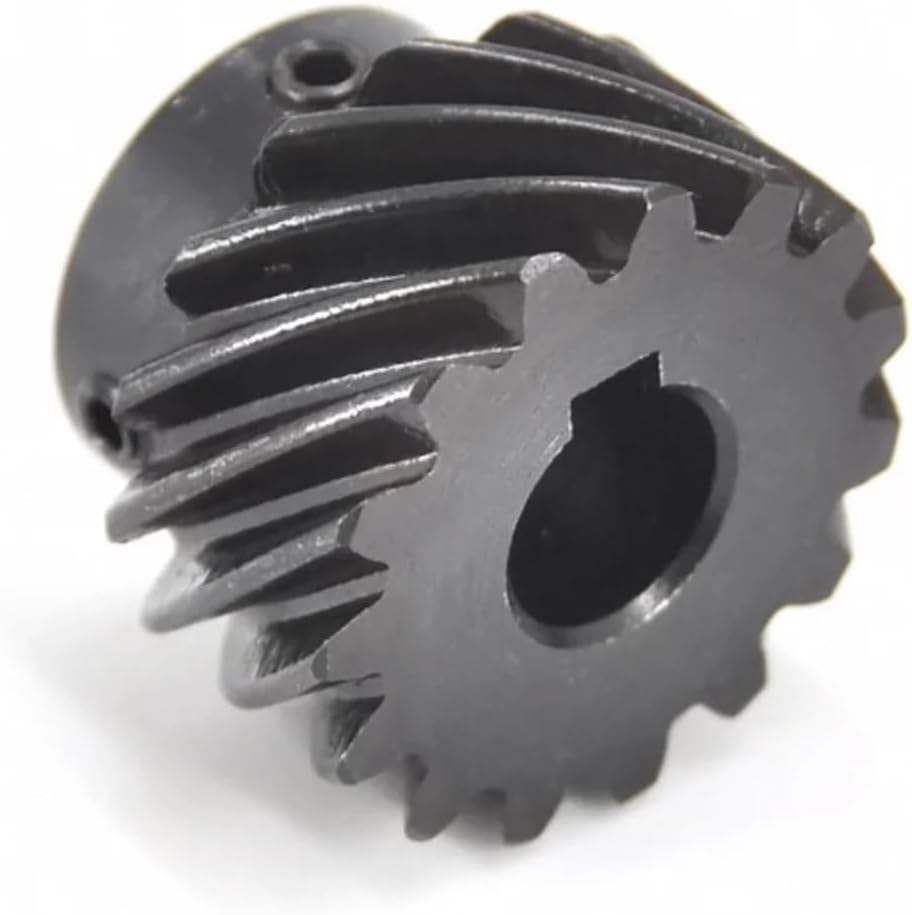 10MM Helical Gear 45-Degree 12/13/14/15/16/17/18/19/20 Tooth Spiral Metal Parallel Staggered LEFT/RIGHT(20 Teeth)