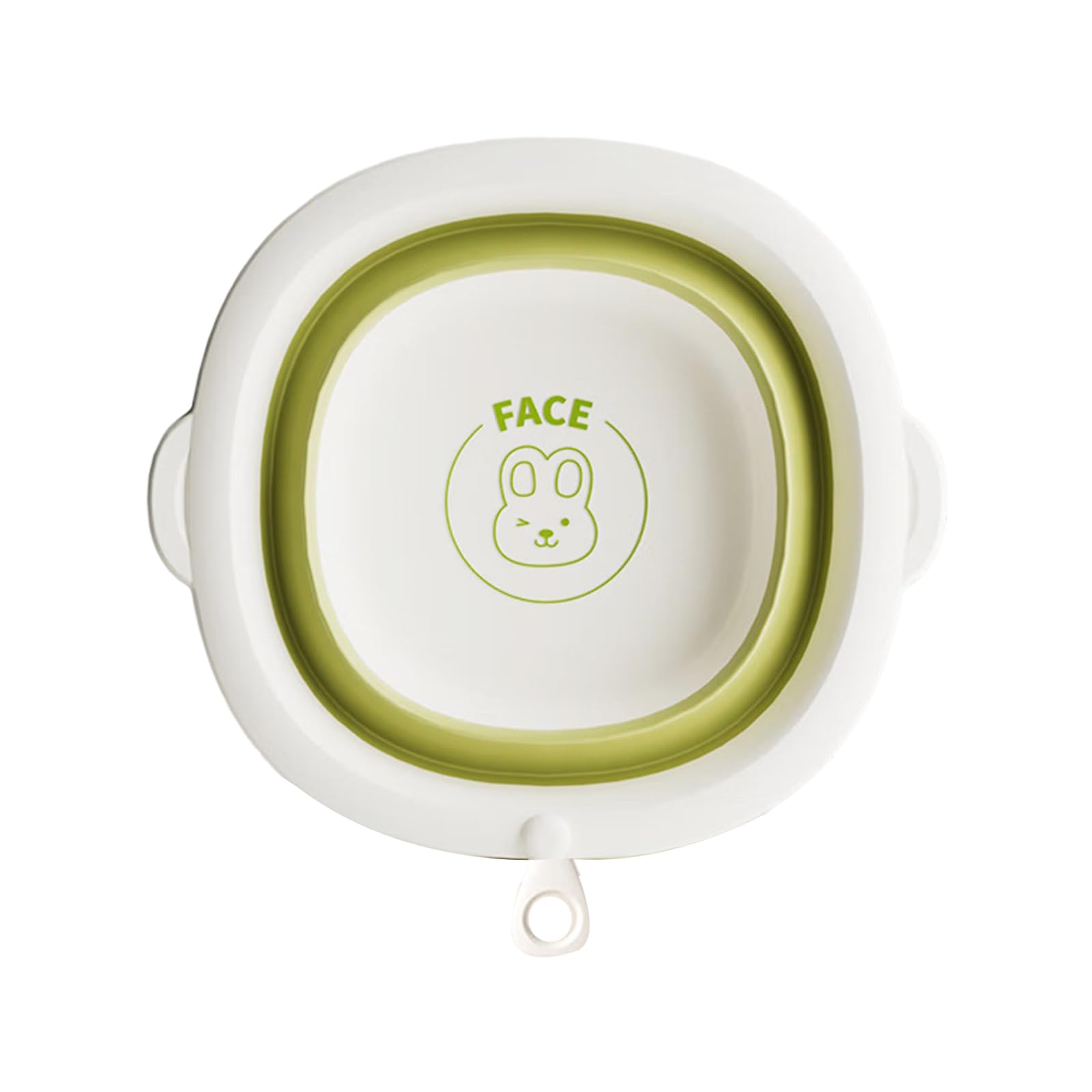Foldable Baby Washing Pan Thickened PP+TPE Small Bathtub for Face Feet Hygiene Nonslip Infant Travel Accessories Toddler Multi Use Wash Pan