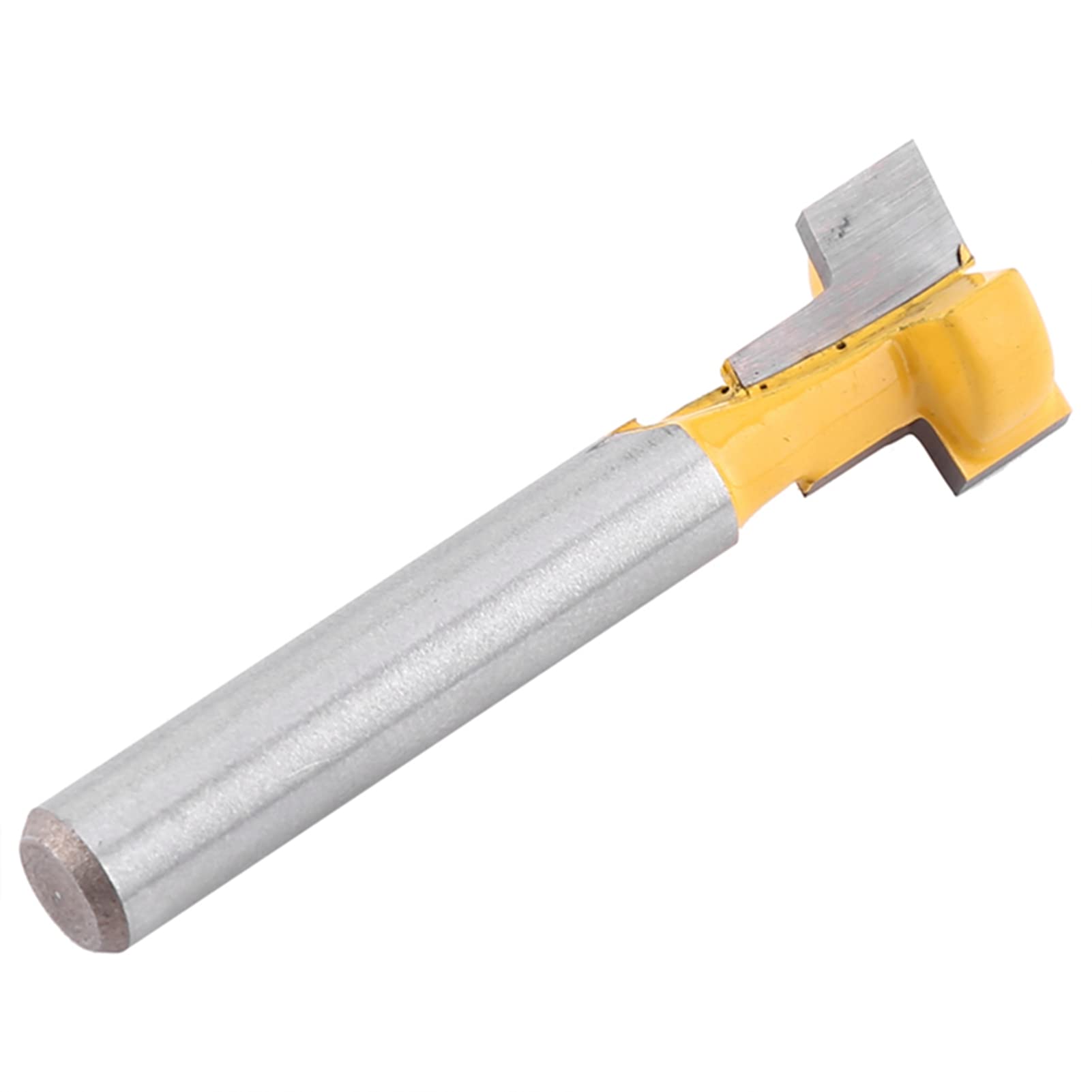 2pcs Yellow T Slot Cutter Router Bit For 3/8 & 1/2 Cutting 1/4, Multifunctional Accessory For Home Use