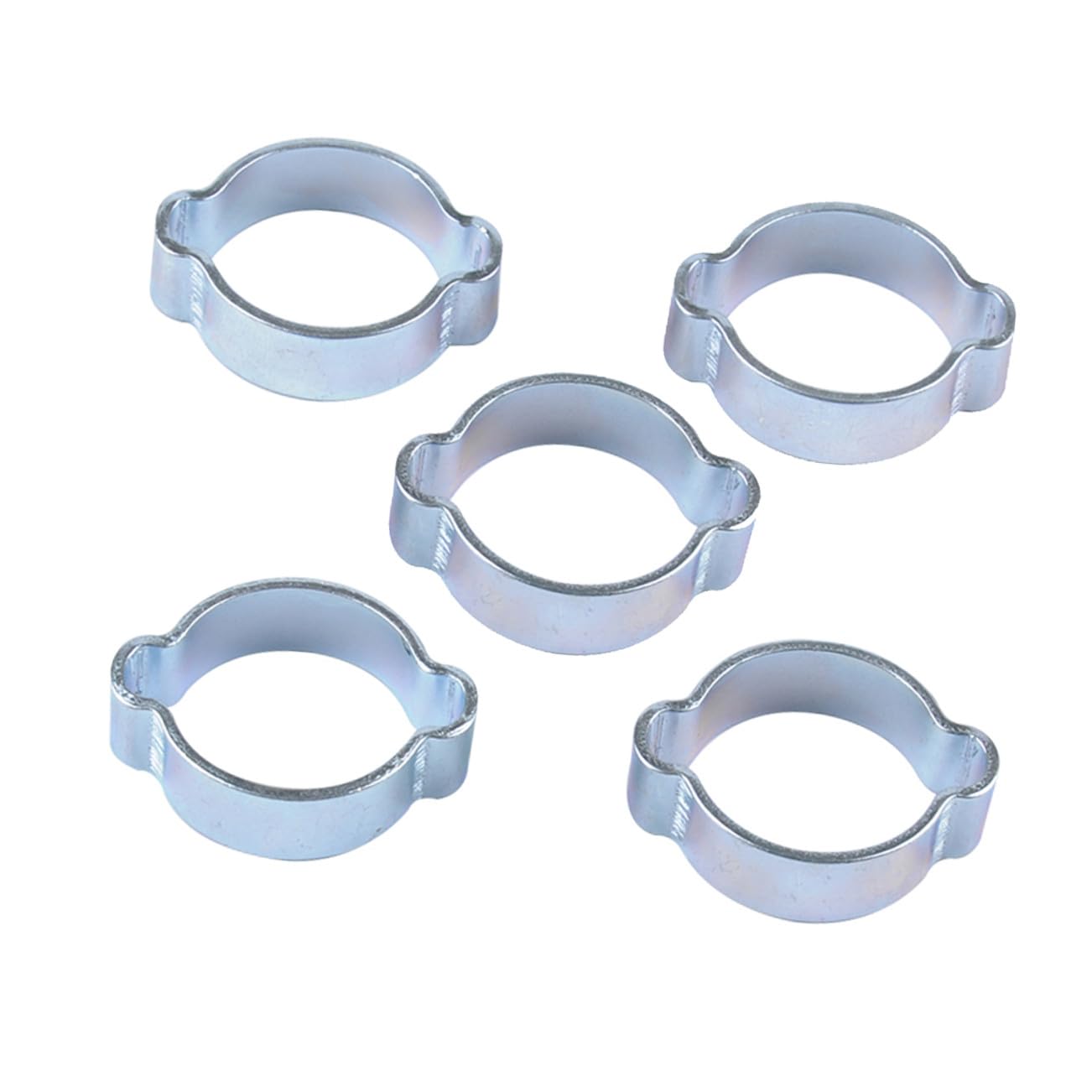 UKCOCO 160 Pezzi Fascette Stringitubo in Acciaio al Carbonio Specifiche per Tubi Aria Acqua Carburante Auto Motori Silicone Scatola di Immagazzinaggio