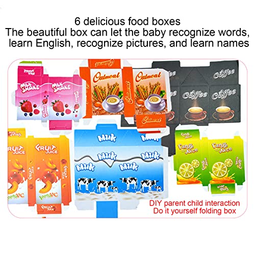 Shanrya Das Spielzeug-Essensspielzeug zum Einkaufen von Kindern, Lernspielzeug aus Kunststoff, bestimmtes Einkaufswagen… – Bild 5