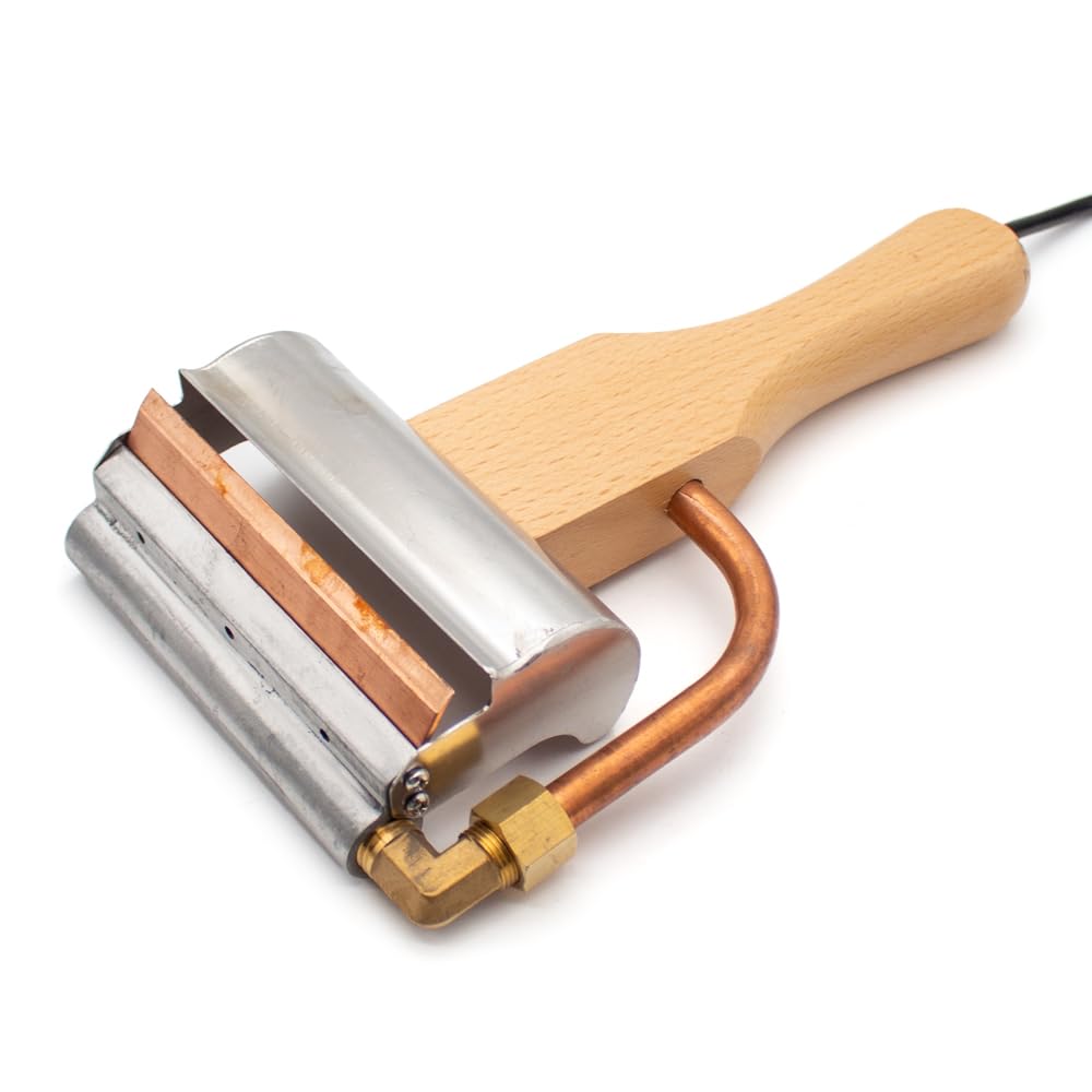 AC 220V EU-stecker Elektrisches Heißes Entdeckermesser, Honigschneidermesser, Wachshonigmesserschaber, Bienenextraktor Imkereiwerkzeuge