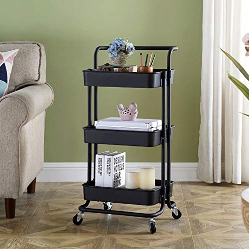 Carrinho organizador de carrinho, carrinho de cozinha carrinho de artesanato, para banheiro de cozin