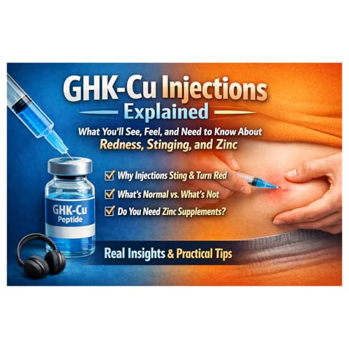 GHK-Cu Injections Explained: What You&rsquo;ll See, Feel, and Need to Know About Redness, Stinging, and Zinc Podcast By  cove
