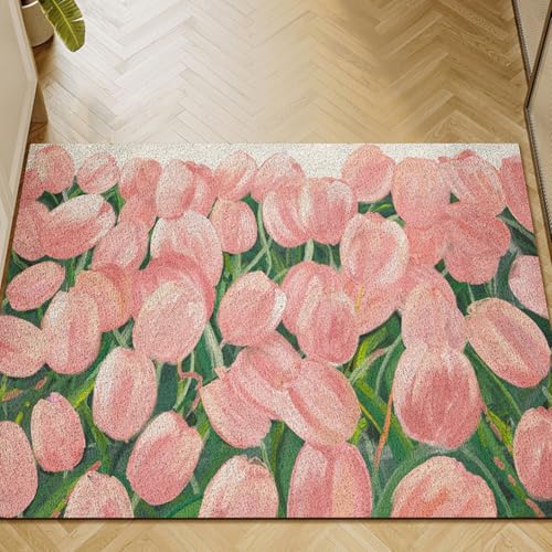 玄関マット 屋外 室内 泥落とし おしゃれ 滑り止め ドアマット 北欧 洗える 耐磨耗性 お手入れ簡単 家庭用 フリーカット 多用途 80*120cm