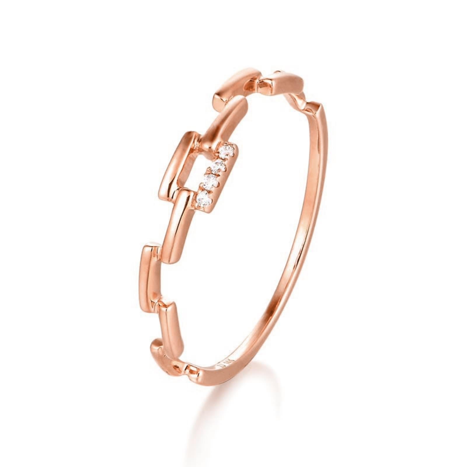 Bague éternité en or blanc 18 carats pour femme