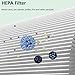 Replacement Filters D for Idylis IAF-H-100D AC-2118 AC-2123 IAP-10-280 IAP10280 Idylis Air Purifiers D Type， Includes 1 HEPA Filter & 2 Carbon Filters