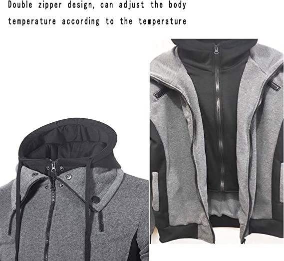 Tuta Uomo DAF 2 Pezzi In Pile Invernale, Felpa Con Cappuccio E Zip, Pantaloni Elasticizzati, Set Da Jogging Caldo E Morbido
