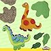 Play-Doh Dinosaur Theme 13-Pack of Non-Toxic Modeling Compound with 2 Cutter Shapes, 2 Roller Tools, and Scissors (Amazon Exclusive)