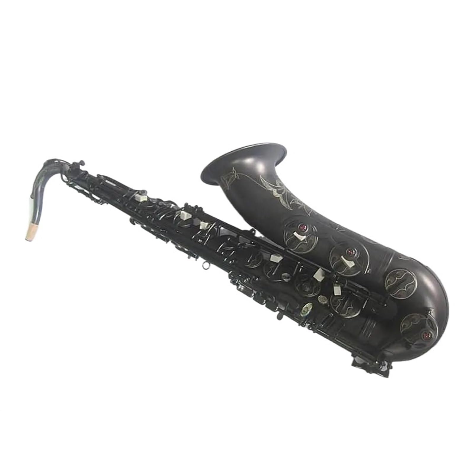 Saksofon Tenorowy Czarny Profesjonalny Instrument Muzyczny Grający Na Saksofonie Tenorowym Z Etui profesjonalny Saksofon