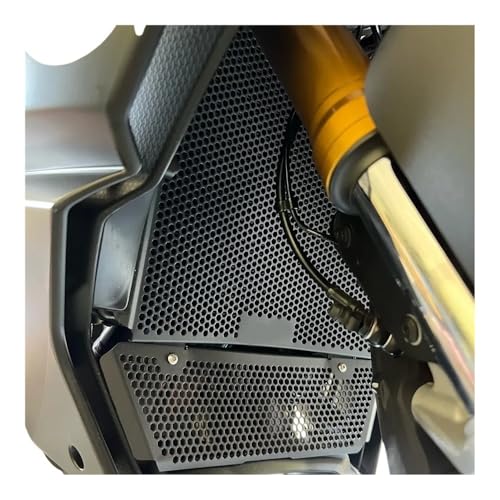 Calandre moto RS660 couvercle de protection radiateur alu noir