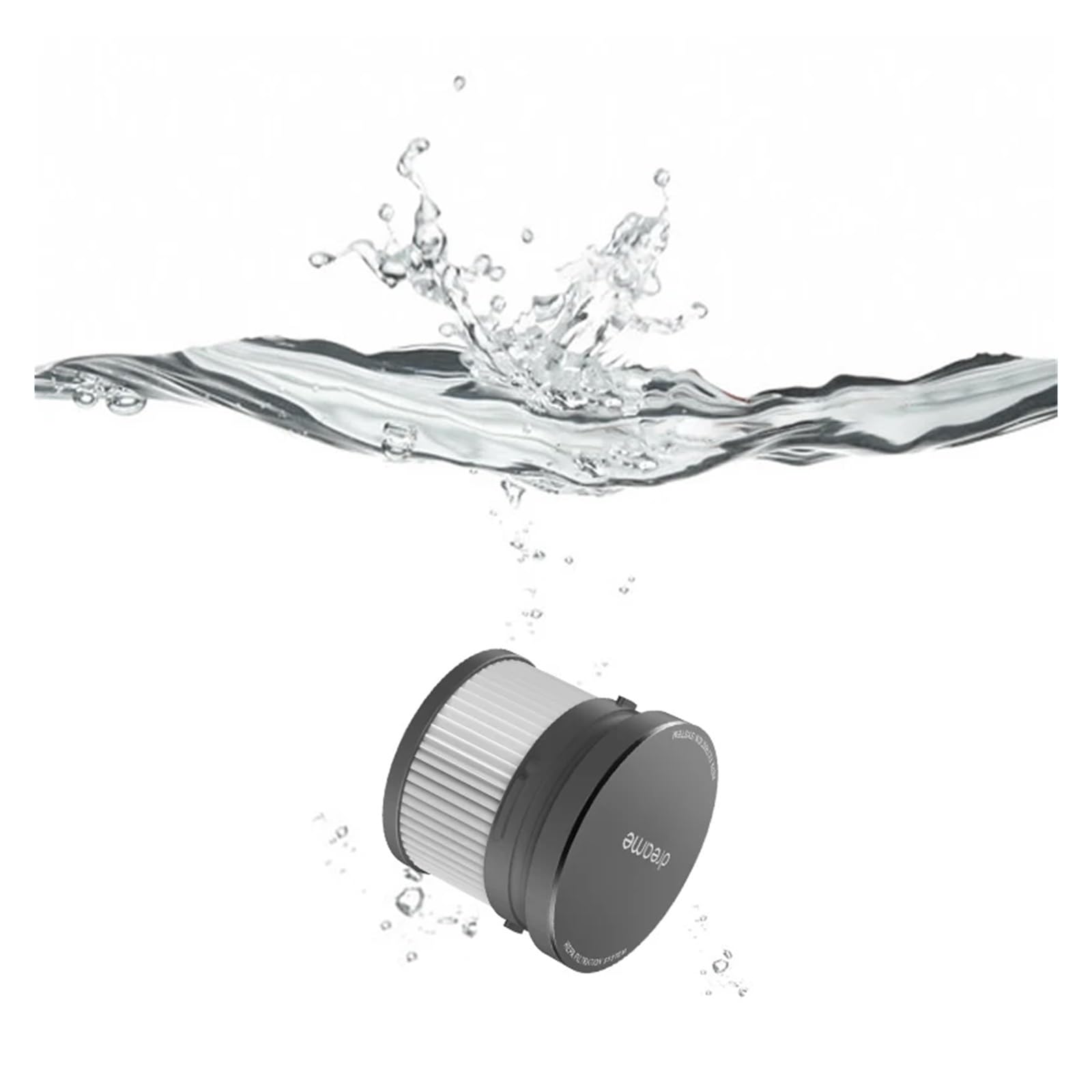 Compatible avec le filtre HEPA Dreame V10 Compatible avec l'aspirateur sans fil Dreame V9 V9P V10 V11 V12 V12 PRO Filtre haute efficacité lavable(2PCS V12 Filter