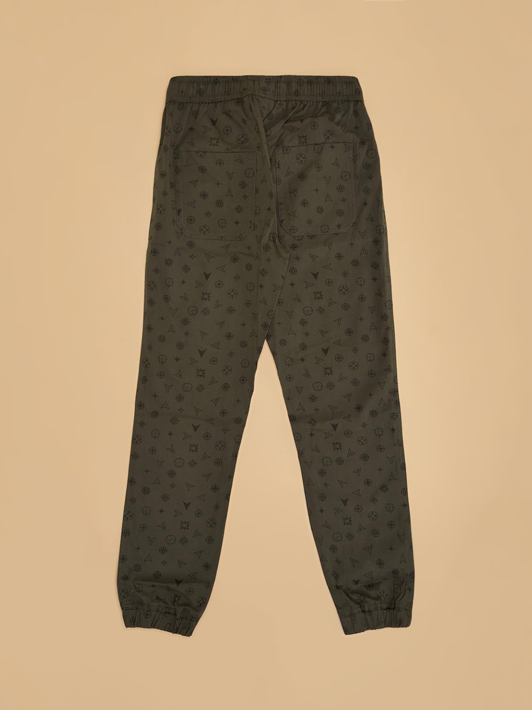 Pantaloons Junior Boy's Olive Joggers,Deep Olive,9-10 YRS 2