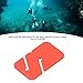 Haofy Safety Wreck Cave Dive Line Marker, Compact Easy Visibility Cave Diving Line Marker for Underwater (Orange)