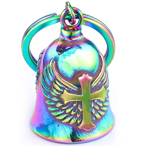 Image of Motorcycle Cross Bell - Key Chain Biker Bells Protect the Rider - Accessories