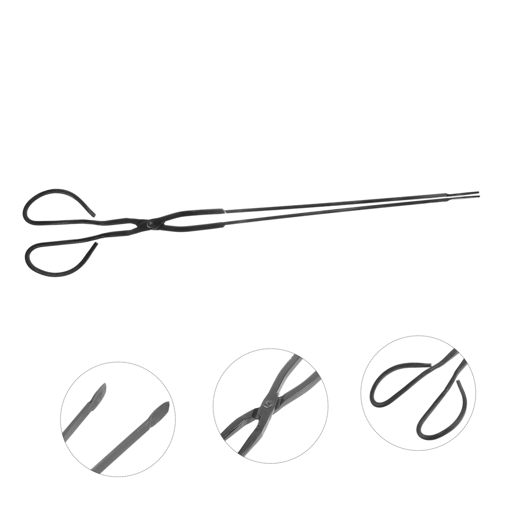 Toddmomy Pinza Per Carbone Allungata Pinza Per Da Accessorio Per Barbecue Materiale Resistente Facile Da Trasportare e Portatile