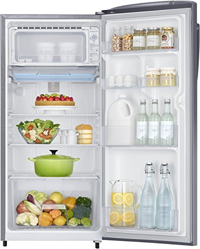 Image of Samsung 192 L 5 Star Direct Cool Single Door Refrigerator(RR19H1414SA /TL, Grey)