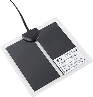 TEHAUX 1Pc Lâmpada De Calor Suprimentos De Caranguejo Eremita Suprimentos De Terrário Répteis Répteis Tapete De Aquecimento De Répteis Aquecedor De Répteis Almofada Quente Almofada De