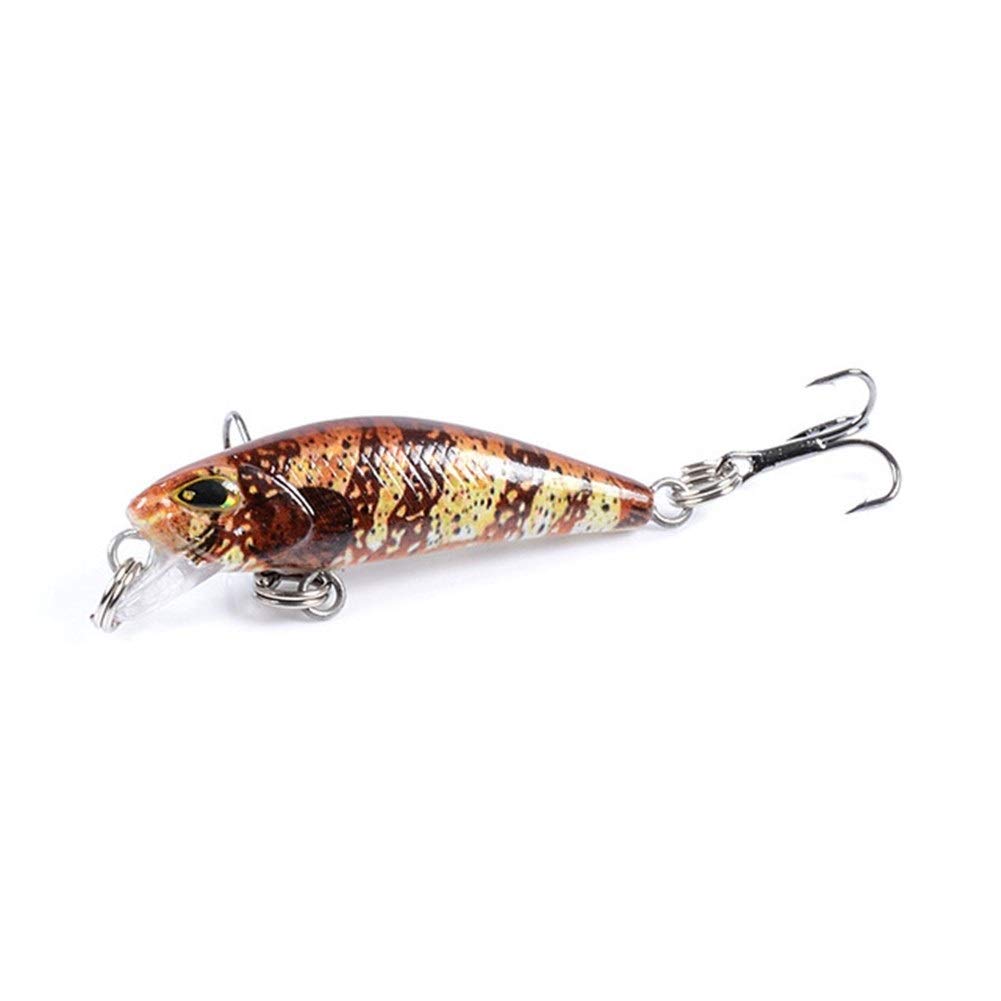 1pc Crankbait Fishing Lure 4.7cm 3.8g Floating Isca Artificial Plastic Hard Bait Wobblers Minnow Bass Pike Carp Fishing Tackle Gaodpz