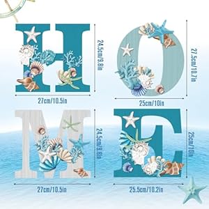 4pcswoodhomesigncoastalbeachwalldecorbeachstylesignsbluestarfishandshellwalldecorbeachthemesignforhomelettershangingwalldecorartsignsforlivingroomkitchenbedroomdecor Urban Country Home Decor 4 pcs wood home sign coastal beach wall decor beach style signs blue starfish and shell wall decor beach theme sign for home letters hanging wall decor art signs for living room kitchen bedroom decor urban country home decor