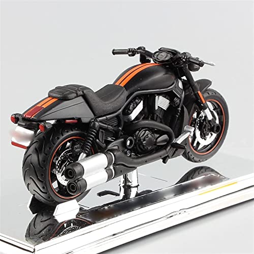 Modèle de moto, Moulage sous pression de moto, 1:18 2012 Compatible avec VRSCDX Night Rod Modèle de simulation de moto moulé sous pression spécial Jouets...