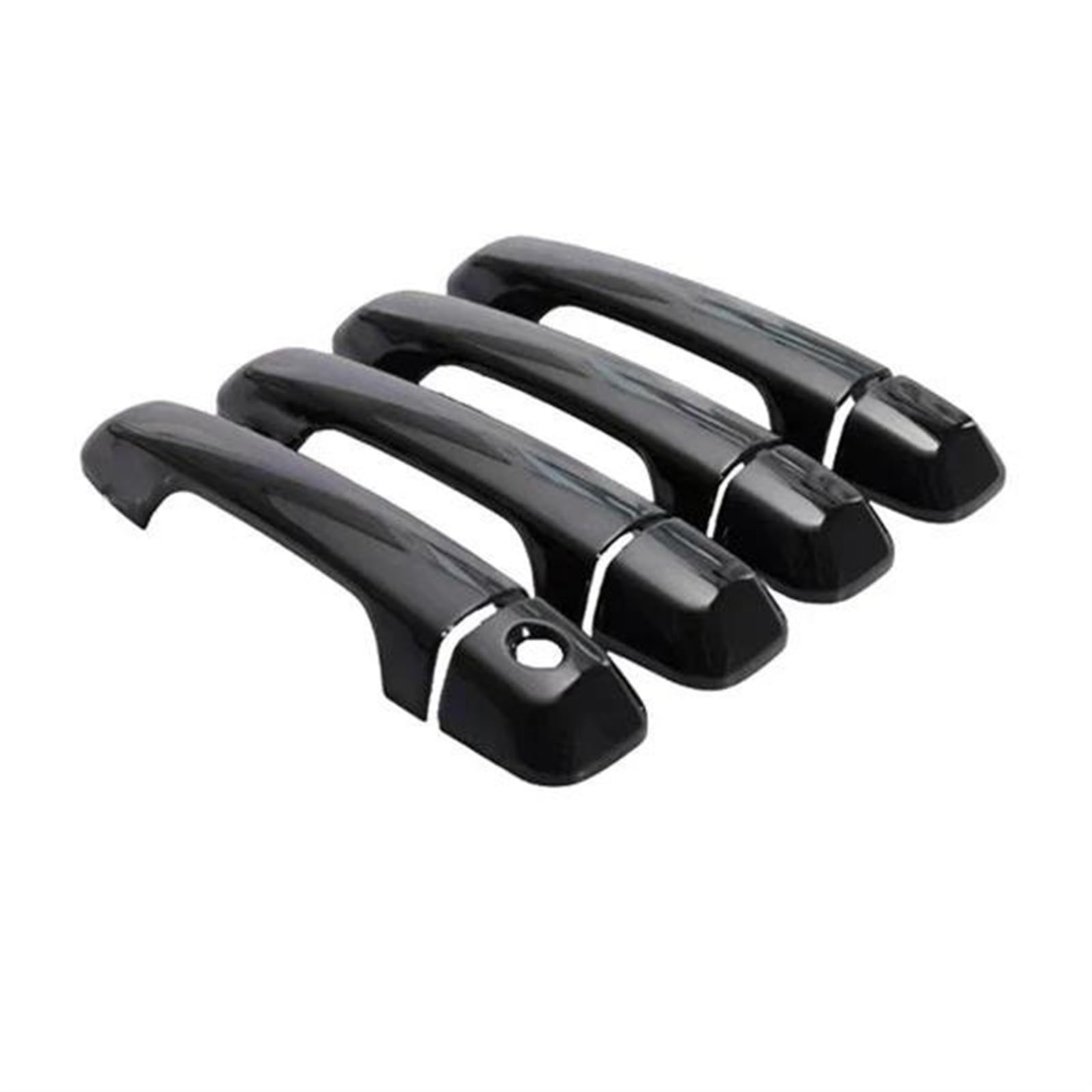 NOHEEU Car Exterior Door Handle Cover Replacement Parts for Toyota for 4Runner N280 MK5 2010-2024(Style 5)
