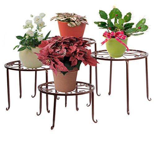 Makabaka Supporti da pavimento per vasi, con