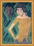 Photo Gallery maschka con maschera espressionismo lutto donna otto mueller arte a3 175 incorniciato