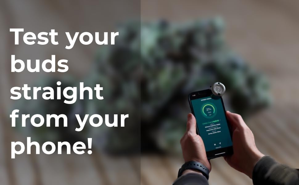 HiGrade Analizador de alcance de análisis Kit de prueba móvil instantáneo Kit de prueba de potencia preciso 1 alcance 1 año de suscripción a la