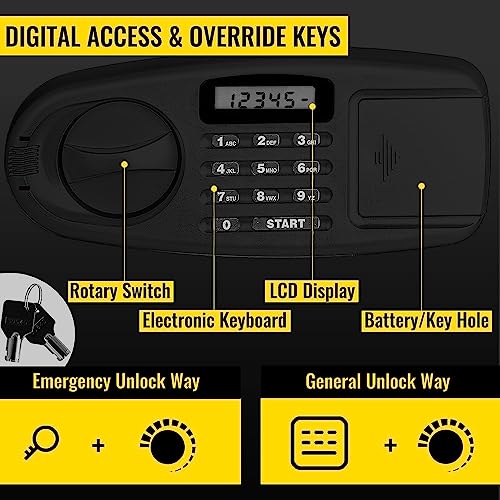 Comparativas de Cajas Fuertes digitales los mejores 5. 28 Imagen adicional