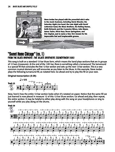 On The Beaten Path -- Beginning Drumset Course, Level 2: An Inspiring Method To Playing The Drums, Guided By The Legends, Book & Cd #TOP4