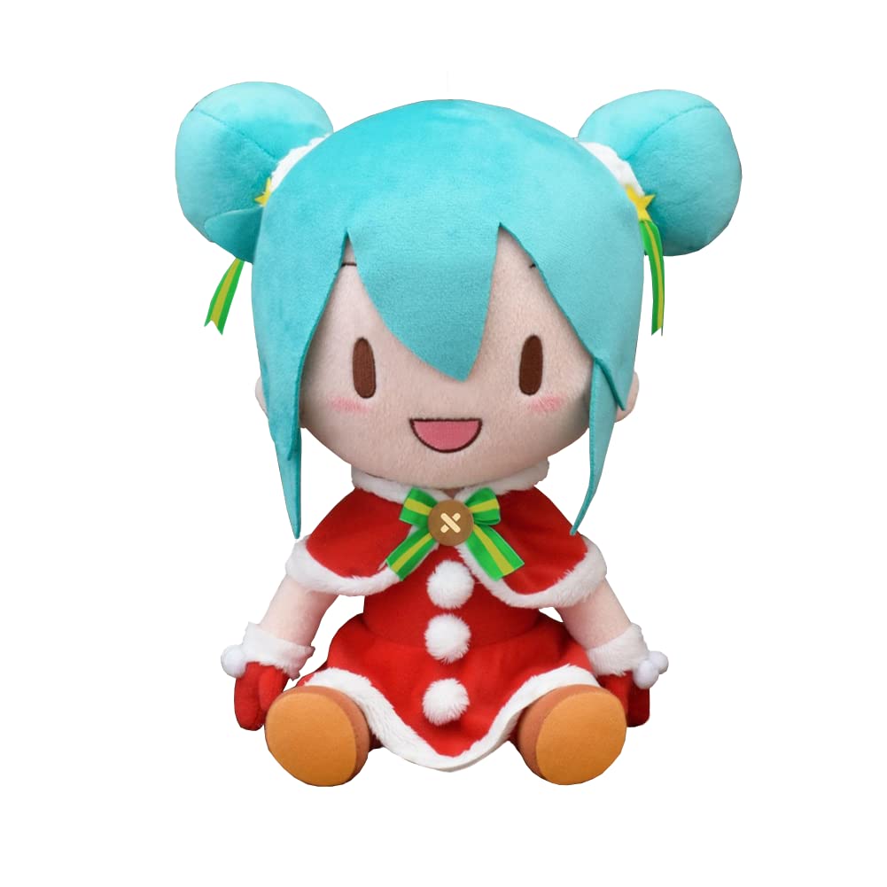 Xinchangda Miku Plush Figures Anime Miku Stuffed Plush Figure 36cm Sitting Character Soft Anime Cushion Home Plushies Pillow Sofa Decoration Bedding Gift โ image 1