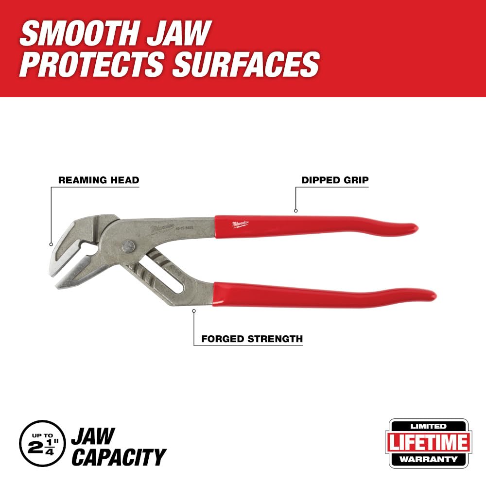 MILWAUKEE'S Cutters,Serrated,Jaw 1-1/2